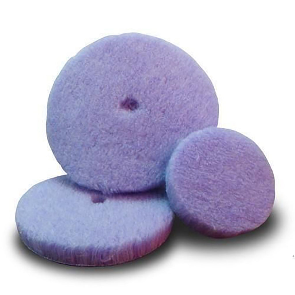 Purple Foamed Wool Buffing Pad